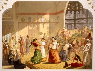 Tanssiseremonia Kairossa, 1860 tekijältä French School