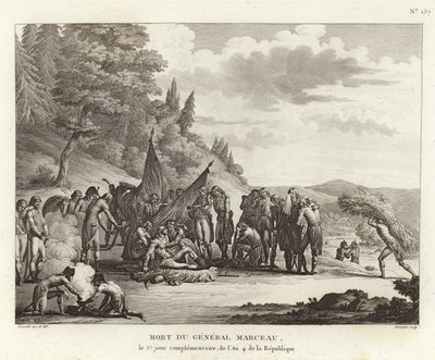 Kenraali Francois Severin Marceau-Desgraviersin kuolema tekijältä French School