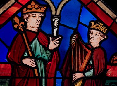 Kuvaa David ja Saul, entinen Ste Chapelle, Bay B tekijältä French School