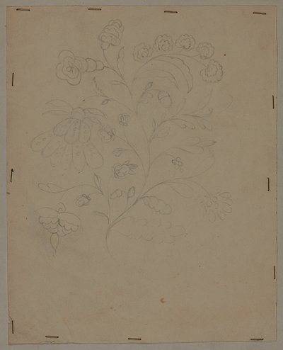 Piirustus, 1700-luvun loppupuoli tekijältä French School