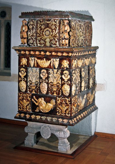 Kotitalousuuni, c. 1705 (keraaminen) tekijältä French School