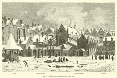 Pyhien viattomien kirkko, noin 1550 tekijältä French School