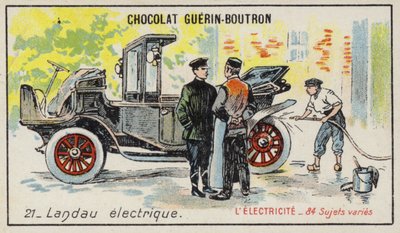 Electric Landau (chromolitho) tekijältä French School
