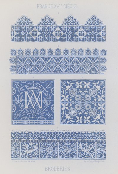 Kirjonta (chromolitho) tekijältä French School