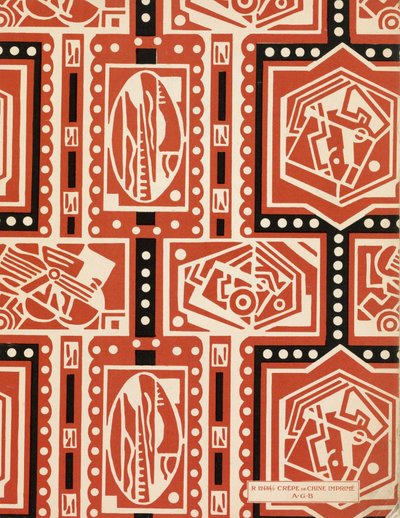 Loppupaperi Art-Gout_Beaute, n.1920-luku (pochoir-painatus). tekijältä French School