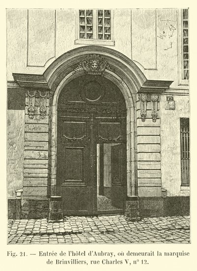 Sisäänkäynti Hôtel d