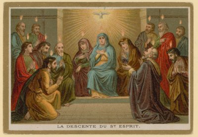 Episodi Jeesuksen Kristuksen elämässä (chromolitho) tekijältä French School