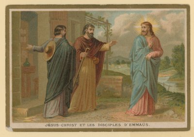 Episodi Jeesuksen Kristuksen elämässä (chromolitho) tekijältä French School