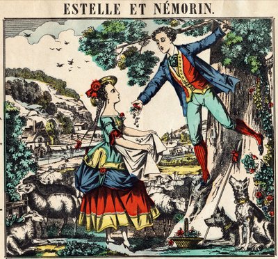 Estelle ja Nemorin. Kuva Epinalista tekijältä French School