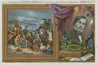 Eugene Delacroix (1801-1863) tekijältä French School
