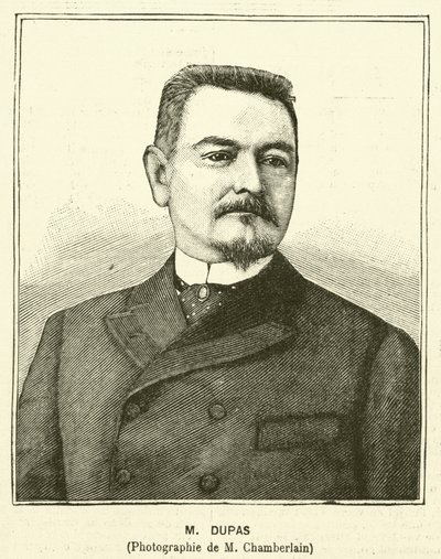 Eugene Dupas, ranskalainen virkamies (kaiverrus) tekijältä French School