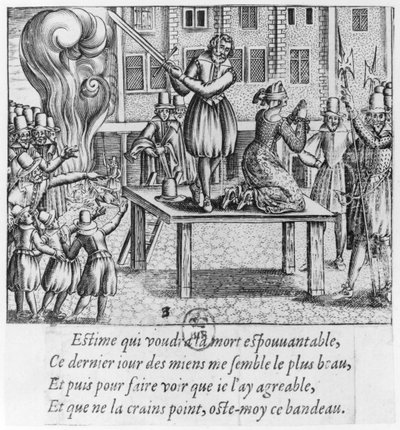 Leonora Galigain (1571-1617) teloitus 8. heinäkuuta 1617 tekijältä French School