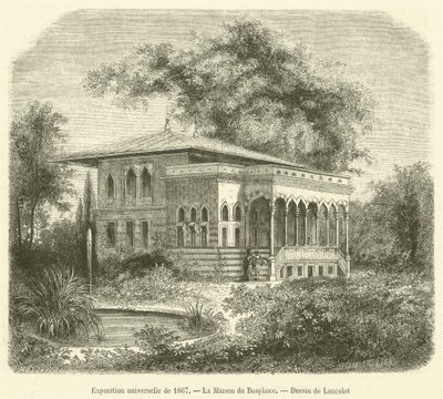 Universaali näyttely 1867, La Maison du Bosphore (kaiverrus) tekijältä French School
