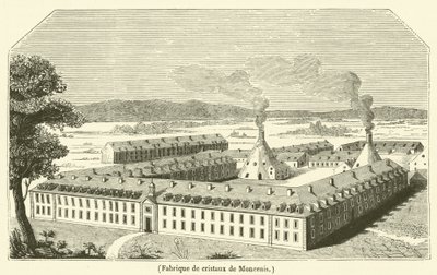 Moncenis-kidetehdas (kaiverrus) tekijältä French School