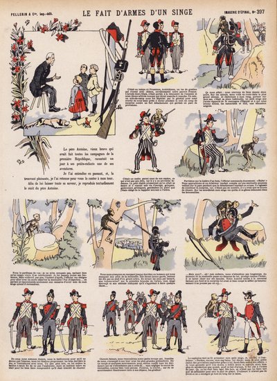 Apinan käsivarsityöt (väri litho) tekijältä French School