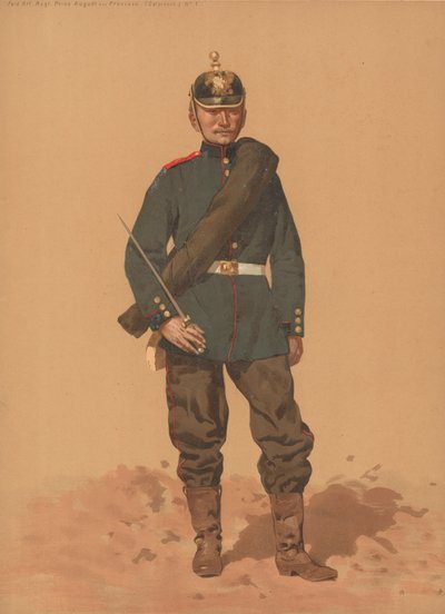 Field Art Regt Preussin prinssi August, Itä-Preussia, nro 1 tekijältä French School