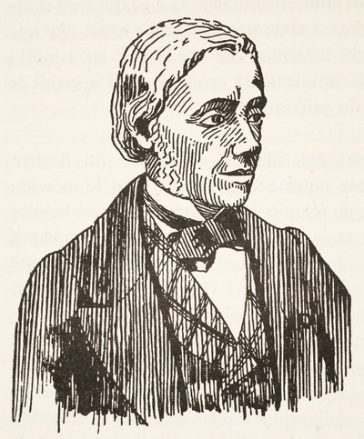 Felix Ravaisson, kopio Boris Mestchersky (k.1957), kuvitus Histoire de la Nation Francaisesta, Sciences, Volumes I & II, kirjoittanut Gabriel Hanotaux (1853-1944), 1924 tekijältä French School