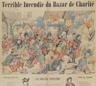 Tulipalo Bazar de la Charitessa, 4. toukokuuta 1897 tekijältä French School