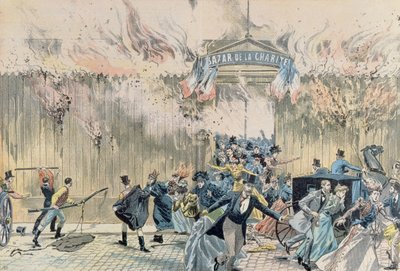 Tulipalo Bazar de la Charitessa, 4. toukokuuta 1897, Le Pelerinistä, 1897 tekijältä French School