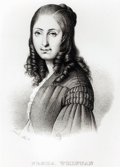 Flora Tristan (1803-44) 1847 tekijältä French School