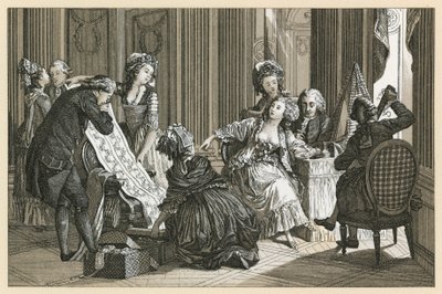 Ranskan XVIII vuosisadan puku tekijältä French School