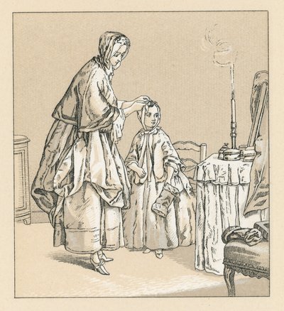 Ranskan XVIII vuosisadan puku tekijältä French School