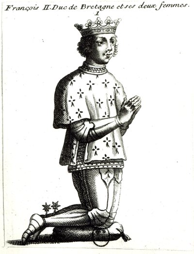 Francis II (1435-88) Bretagnen herttua tekijältä French School