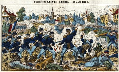 Ranskan ja Preussin sota - Sainte-Barben taistelu (Noissevillen taistelu) 31. elokuuta tekijältä French School