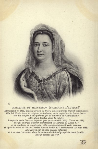 Francoise d Aubigne tekijältä French School