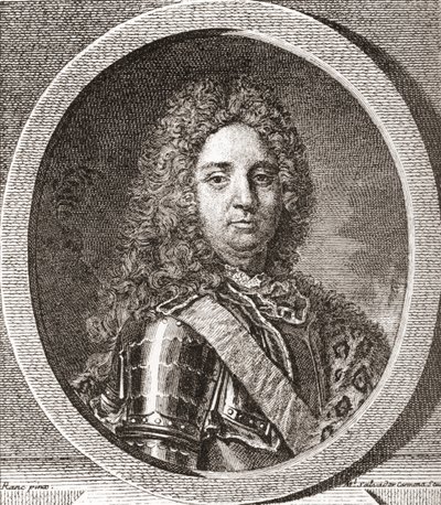 François-Marie de Broglie, Broglien ensimmäinen herttua, 1671 1745. Ranskan sotilasjohtaja. Les Heures Libres, julkaistu 1908. tekijältä French School