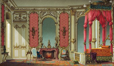 Ranskalainen 1700-luvun kodin sisustus tekijältä French School