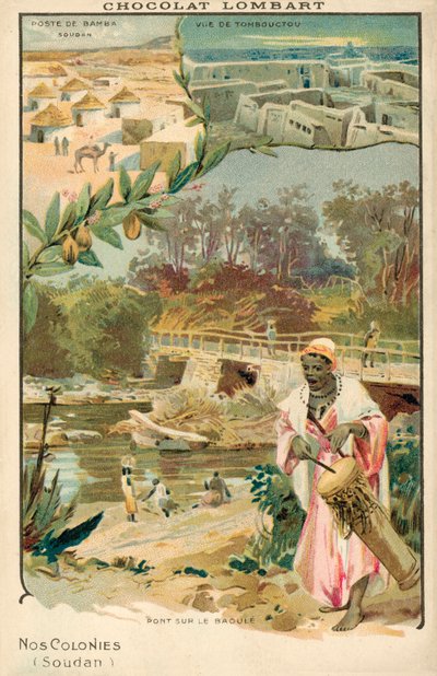 Ranskan Sudan (chromolitho) tekijältä French School