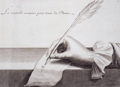 Ranskalainen kalligrafia: "" L