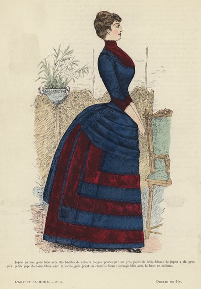 Ranskalainen muotilevy, 1885-86 tekijältä French School