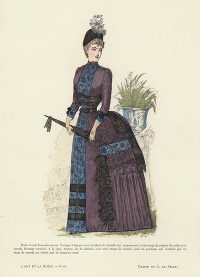Ranskalainen muotilevy, 1885-86 tekijältä French School