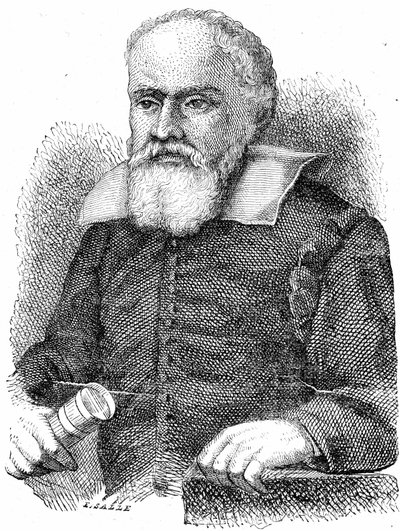 GALILEO GALILEI (1564-1642) (kaiverrus) tekijältä French School