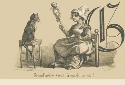 G: Isoäiti, näitkö hänet? tekijältä French School