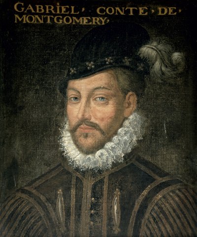 Gabriel Montgomery (1530-74) tekijältä French School