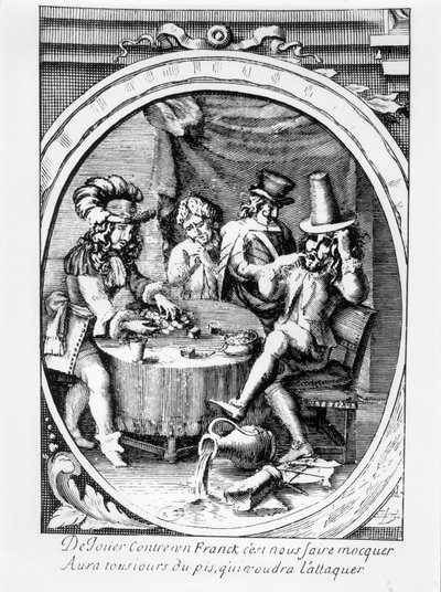 Noppapeli, 1600-luvun toinen puolisko tekijältä French School