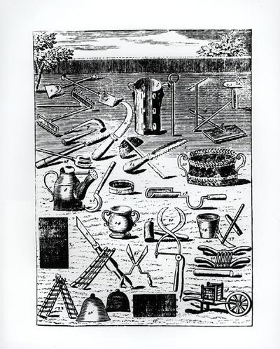 Puutarhavälineet, Kukkapuutarhuri, Louis Liger d