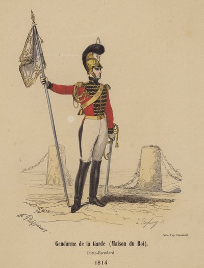 Kaartin santarmi (kuninkaan talo), lipunkantaja tekijältä French School
