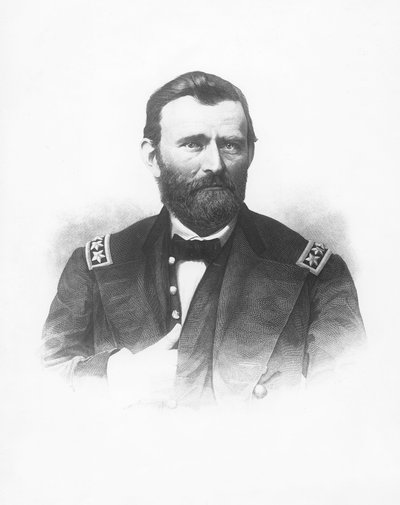 Kenraali Ulysses S. Grant (kaiverrus) tekijältä French School