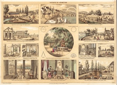 Geometria (väri litho) tekijältä French School