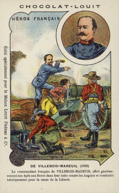 George de Villebois-Mareuil, ranskalainen sotilas, joka taisteli buurien puolella buurisodan aikana. tekijältä French School