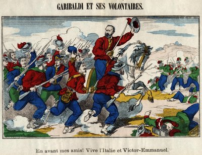 Giuseppe Garibaldi ja vapaaehtoiset tekijältä French School