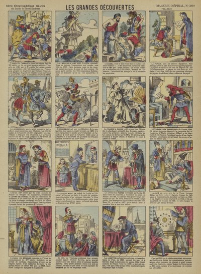 Suuria löytöjä (väri litho) tekijältä French School