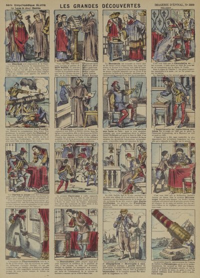 Suuria löytöjä (väri litho) tekijältä French School