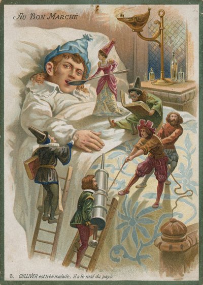 Gulliver sairas Lilliputissa tekijältä French School