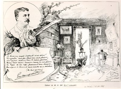 Guy de Maupassant (1850-93) ja hänen tutkimuksensa tekijältä French School