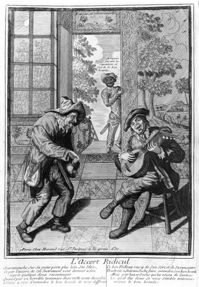 Harlekiini ja Scaramouche tekijältä French School